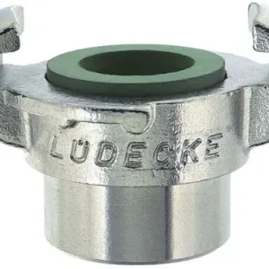 Must-Have Lüdecke klauwkoppeling KIG met binnendraad RVS - EKI 12 V - 1/2" (DN13)