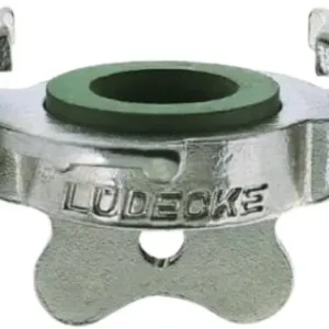 Shop Nu Lüdecke klauwkoppeling VKO blindkap RVS - EKO V