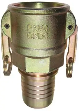 Nieuw Lüdecke vrouwelijke mortelkoppeling x slangtule met borgrand systeem 23 - MSTP-35