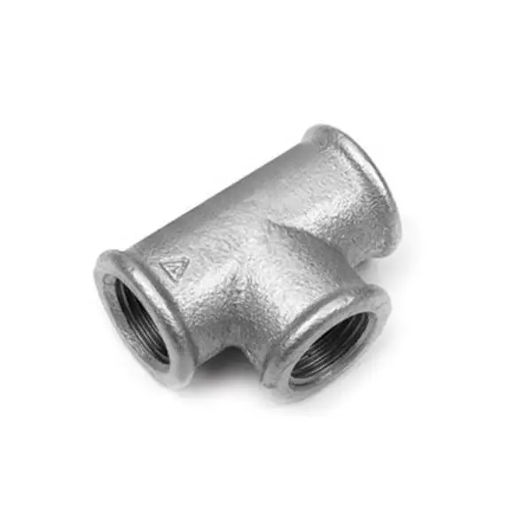 Voordeelprijs T-stuk Nr.130 Gegalvaniseerd 1-1/2” x 3/4”