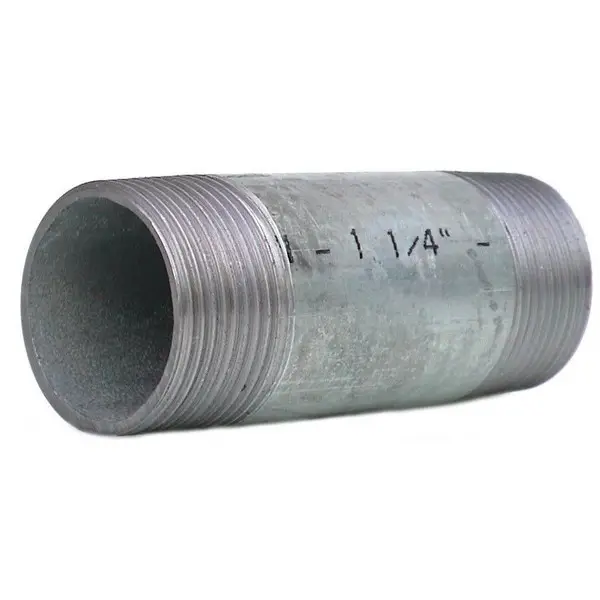 Authentiek Pijpnippel Nr.23 Gegalvaniseerd 3/8” x 60mm