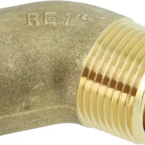 Alleen Vandaag Bonfix messing Bocht 45° - 1/2" - binnen x buitendraad