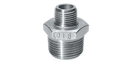 Voordeelprijs Verloopnippel Nr.245 RVS 1-1/4” x 3/4”