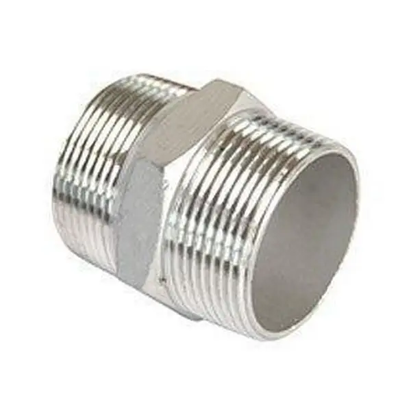 Alleen Vandaag Dubbele nippel Nr.280 RVS - 4”