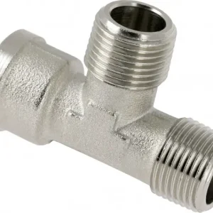Bonfix Draadfitting T-stuk 3/8 - binnendraad x buitendraad - x buitendraad Voordeelprijs