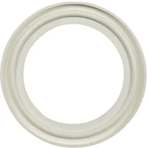 Betaalbaar Tri Clamp pakking met Lip - DIN DN50 - NBR - Wit - ID 50 mm
