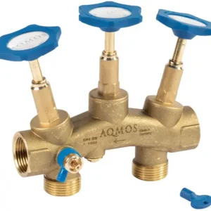 Laatste Versie Montageblok 1" - Incl. bypassfunctie - AQMOS