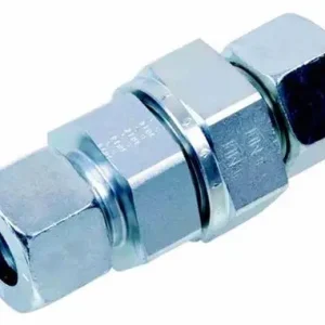 Aanbieding Snijringkoppeling - Terugslagkleppen - Terugslagklep - Met Pijpopname - Inclusief Moer en Snijring -RD 28 L 0,2 BAR