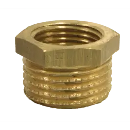 Veilige Betaling Verloopring - Messing - 3/8" bu x 1/4" bi