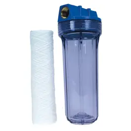 Bestseller Waterfilter 9" - Transparant - Inclusief 20 Micron(mu) touwpatroon
