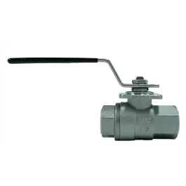 Kogelkraan 3/8" binnendraad - RVS Op = Op