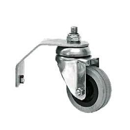 Zwenkwiel met RVS beugel - Ø60mm Modern