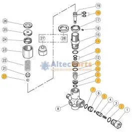 VB350 S - Reparatieset voor drukregelaar - 11-delig Rechtstreeks Van De Fabrikant