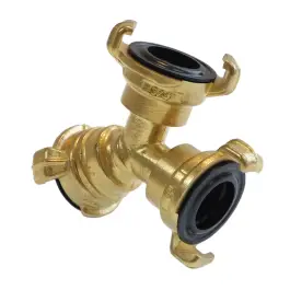 Exclusief Geka 3-weg koppeling (Y-stuk) - 3x Geka aansluiting