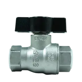 Uitverkoop Kogelkraan 1/2" binnendraad - T-Handle - RVS