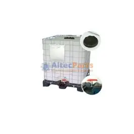 Koopje IBC Tank - 1000 liter - Rechthoekig - Stalen kooi