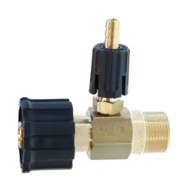 Chemie injector met knop - Messing Budget