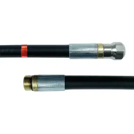 Nieuwe Collectie Rioolslang met rioolnozzle en eindmarkering NW5 - Zwart