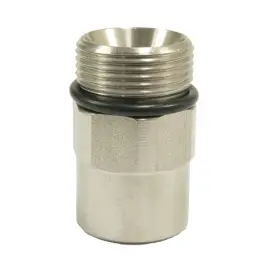 Aanbieding AR9 M24x1,5 RVS nippel