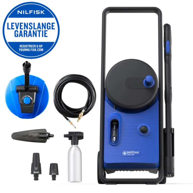 Betrouwbaar Nilfisk Core 140-8 In- Hand PowerControl PAD Hogedrukreiniger