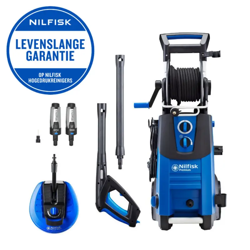 Plaats Bestelling Nilfisk Premium 180-10 Garden Hogedrukreiniger