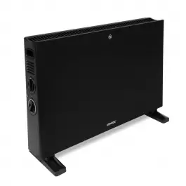 Convectorkachel – 1250W/2000W - Zwart | Met ingebouwde radiator ventilator Seizoensaanbieding