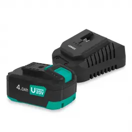 VPower 20V Starterset | 4.0Ah Accu & Snellader Direct Beschikbaar