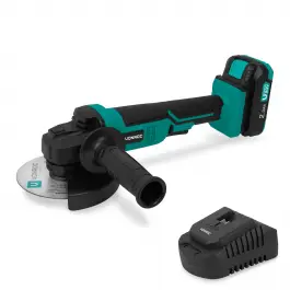 Accu Haakse Slijper - 20V - Ø 125mm | Incl. 2.0Ah Accu en snellader Flitsaanbieding