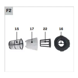 Onderdeel - Filter VC503DC Handgemaakt