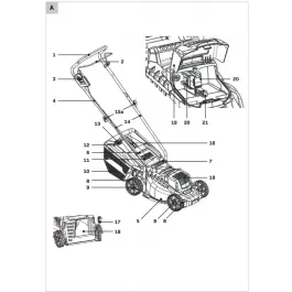 Modern Onderdeel - Kap compleet LM504DC