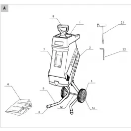 Push stick - GS502AC Nieuw