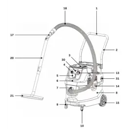 Rubber gasket ring set - VC513AC Topkwaliteit