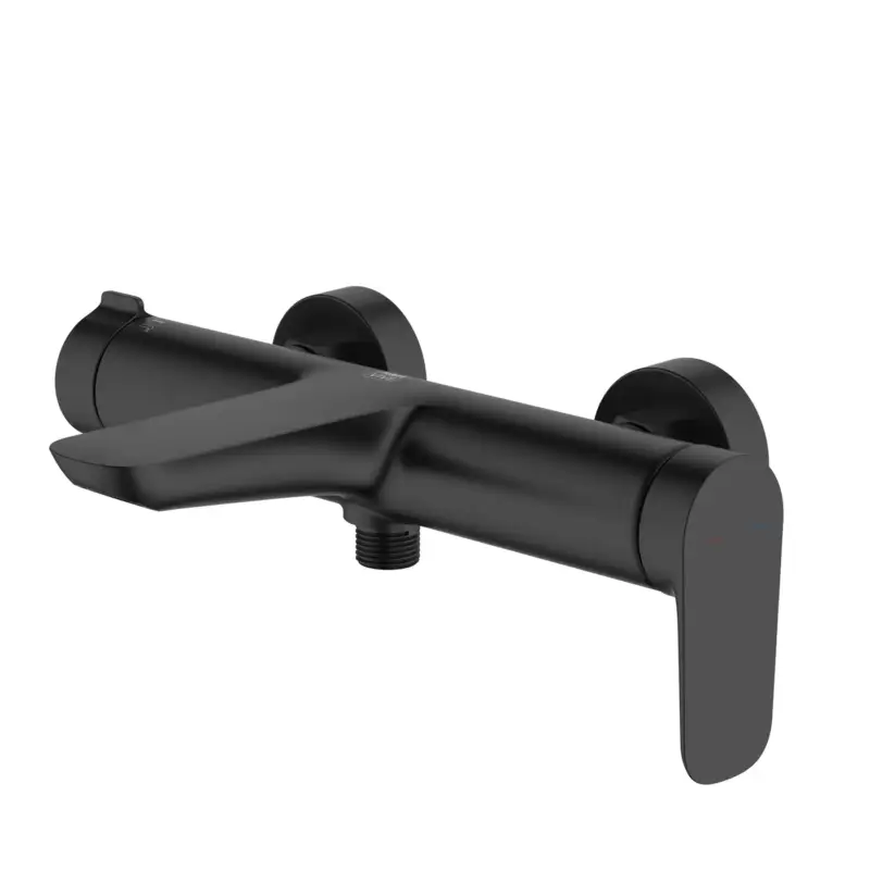 Wereldwijde Verzending AquaVive badmengkraan Irminio R zwart