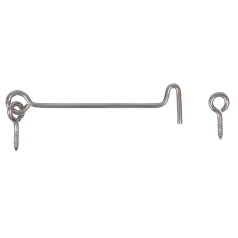 Weekendaanbieding Alberts stormhaak + ogen RVS 100x⌀3mm