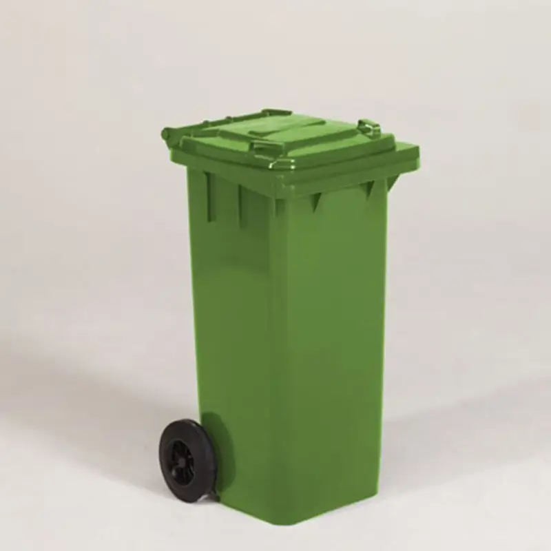 Exclusief Engels afvalcontainer – 120L - groen - HDPE
