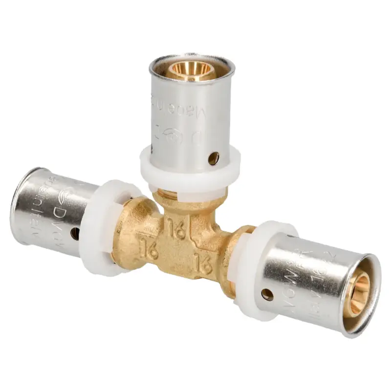 Sanivesk meerlagen Pers T-stuk 16x16x16mm Budget