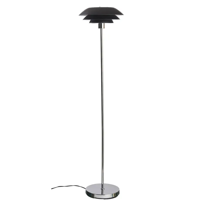 Alleen Vandaag Dyberg Larsen Vloerlamp Dl31 Zwart Ø31cm E27