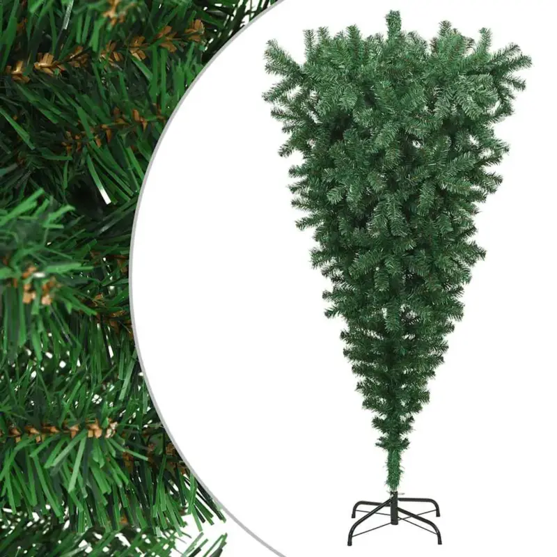 Vidaxl -kerstboom -groen -240 X 120 Cm -pvc Gecertificeerd