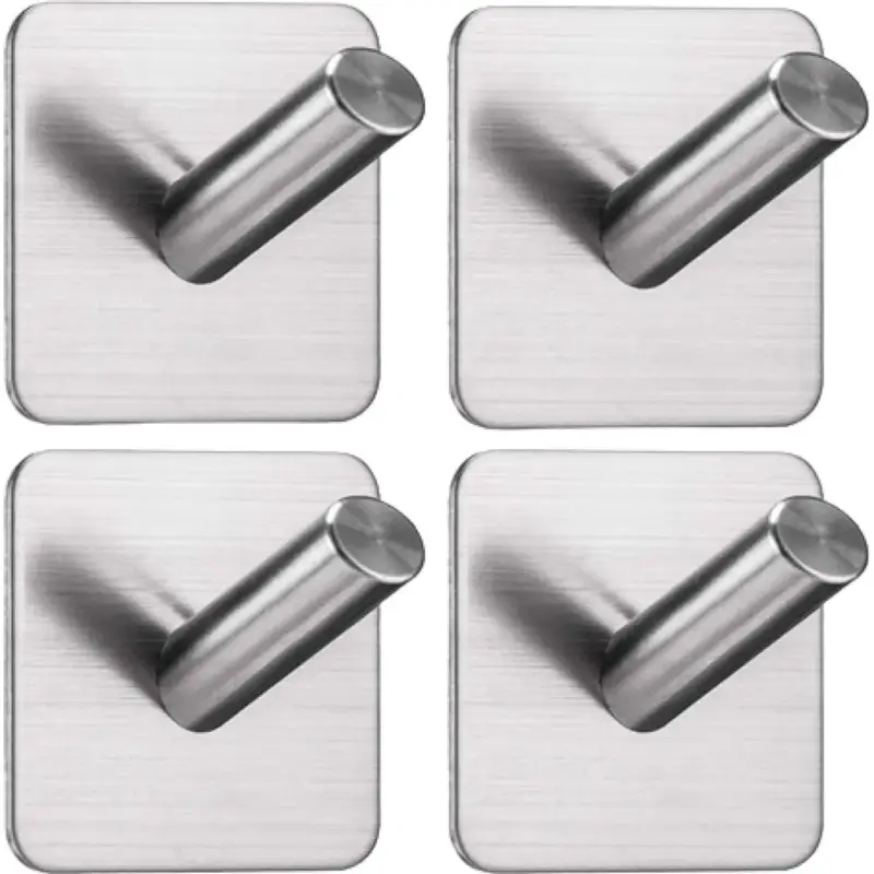 Alleen Vandaag EAVY Handdoekhaakjes Zelfklevend - Set van 4 Handdoek Haakjes - Wandhaak - Handdoekhouder