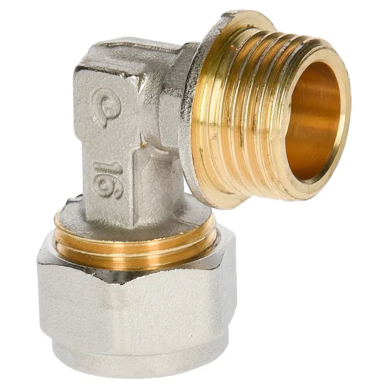 Sanivesk meerlagen knel Knie 16mmx1/2"M 3 stuks Professioneel