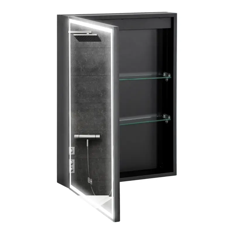 4goodz Led Spiegelkast Badkamer 50x70 Cm Dimbaar Anti-condens Zwart Koop Online