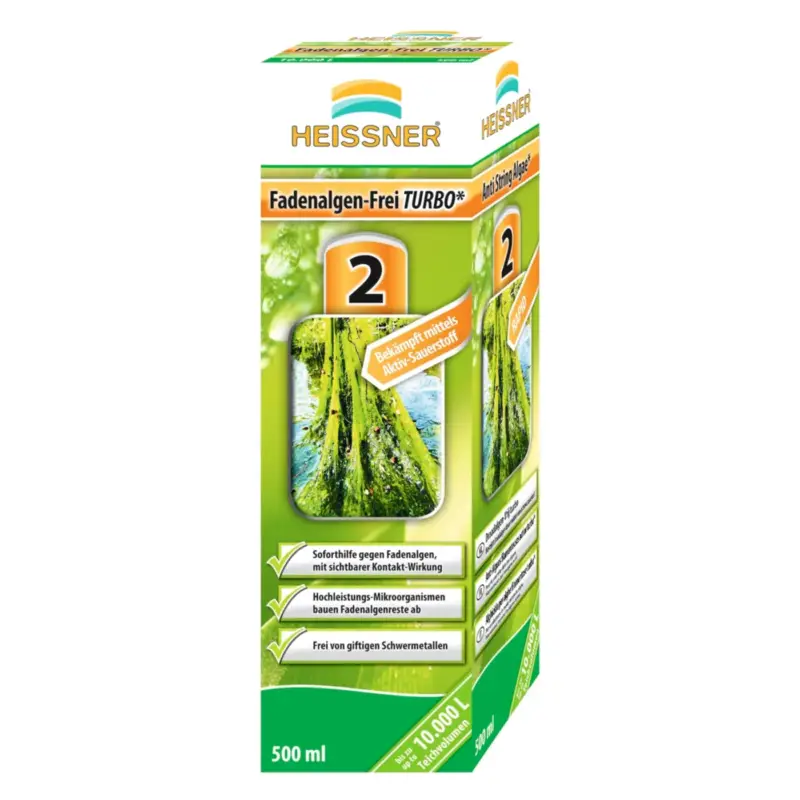 Vijver draadalgen vrij turbo 500ml Authentiek