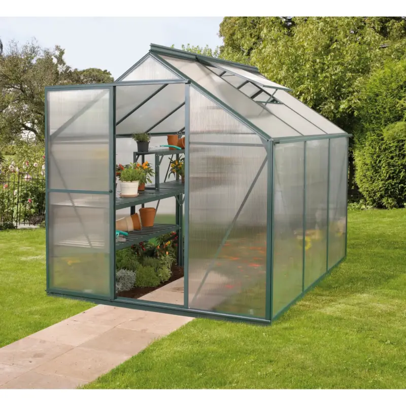 Vitavia Kweekkas Triton 3800 - Polycarbonaat 4mm - Smaragd - 198x193x207cm Origineel