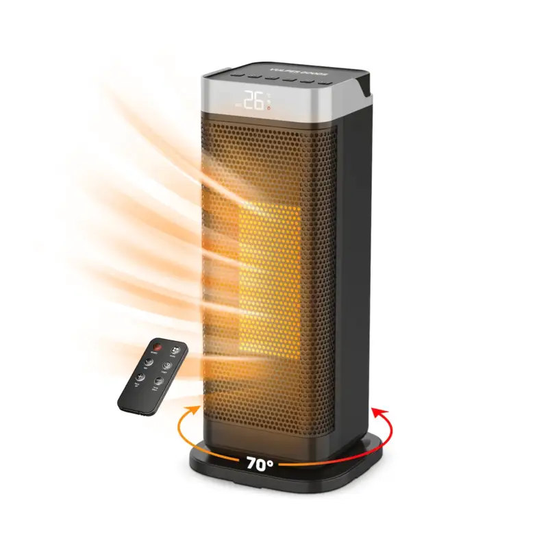 Vulpes Goods Ventilatorkachel - Elektrische Kachel - Keramische kachel - 2000W Uitverkoop