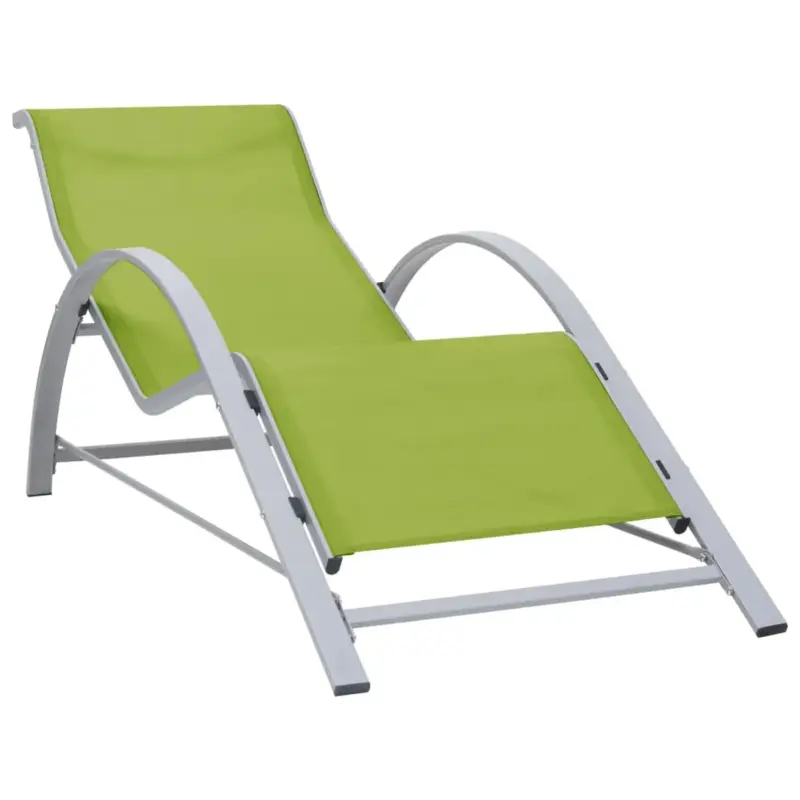 vidaXL Loungebed Tuin - 167x60x66 cm - Groen Luxe
