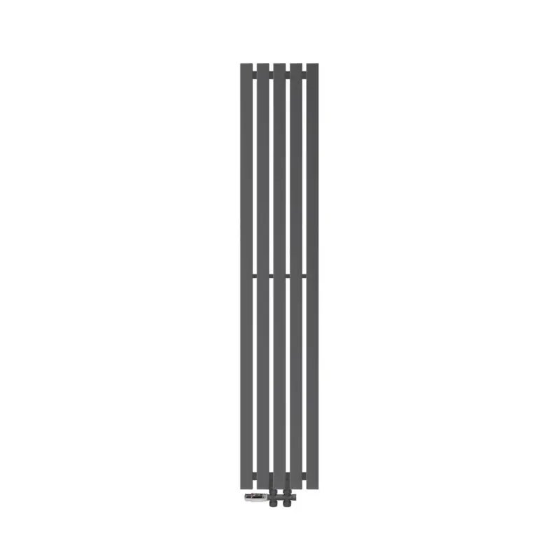 Radiateur Luxebath Panneau Stella Raccord Central Verticaal 260 X 1400 Mm Antraciet Merkproduct