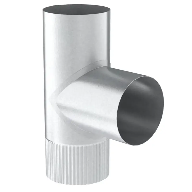 Finale Uitverkoop Saninstal T-stuk 90° Ø131mm verzinkt