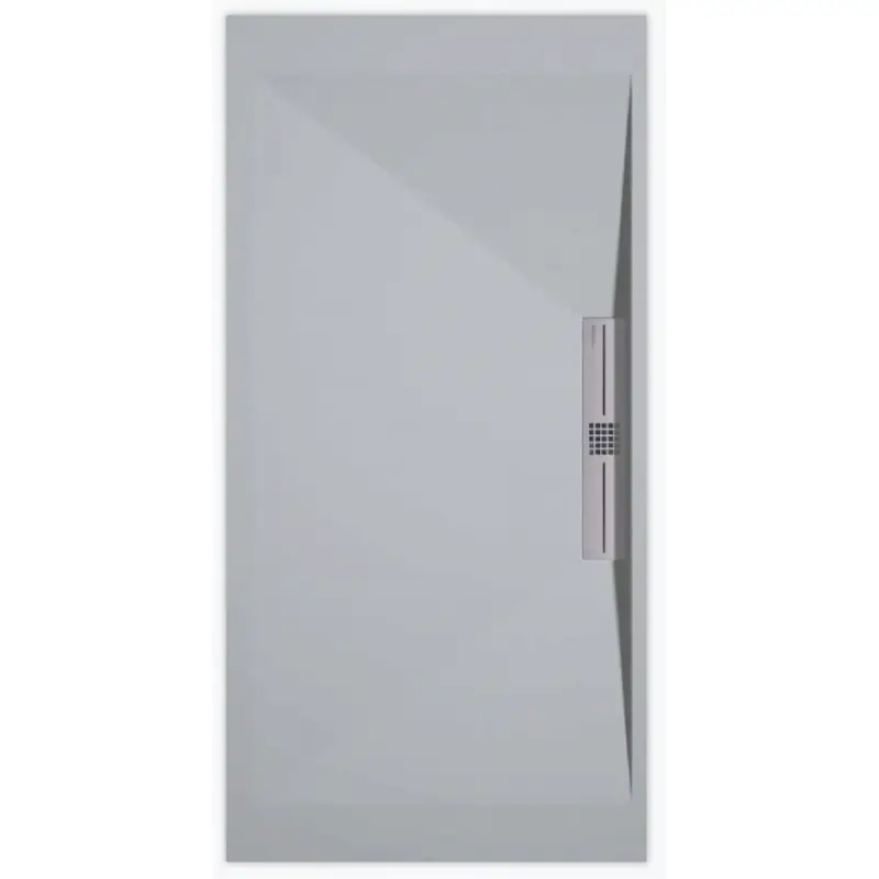 Wereldwijde Verzending Sanifun Douchebak Stone Side Gray 7035 Smooth 1000 X 800 S