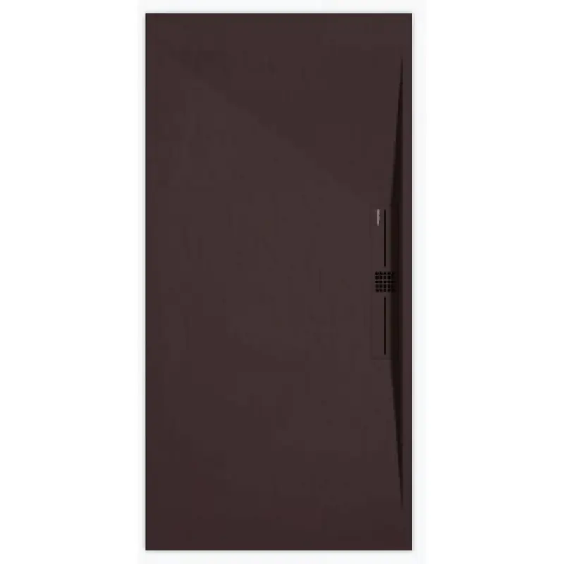 Alleen Vandaag Sanifun Douchebak Stone Side Chocolate Slate 1000 X 700 P