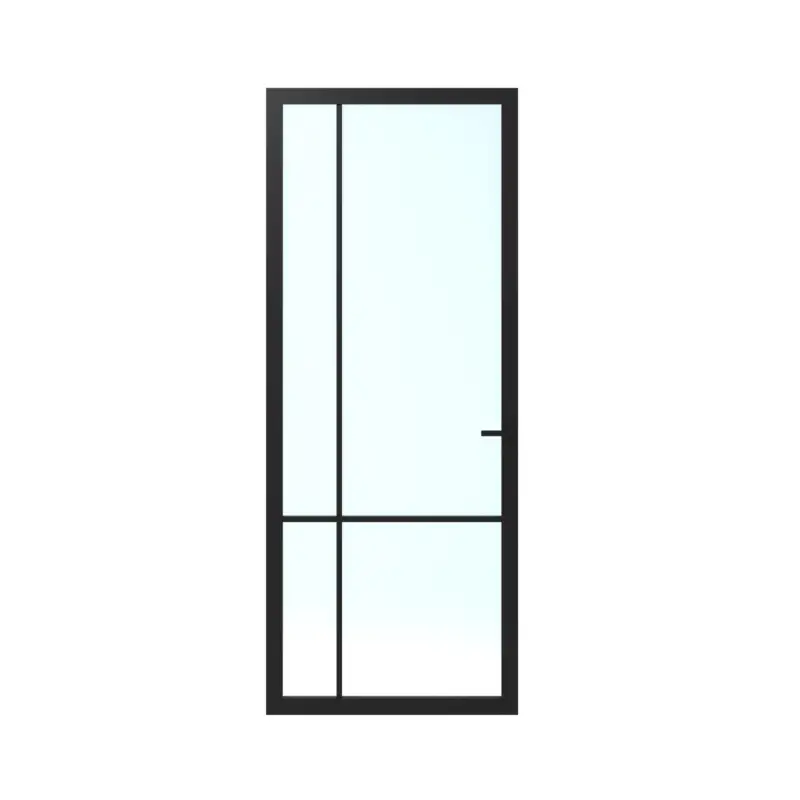 Wereldwijde Verzending CanDo Binnendeur Elegant Original AC06 - Grafietzwart - Gelakt - Stomp - Rechts - 78x201,5cm